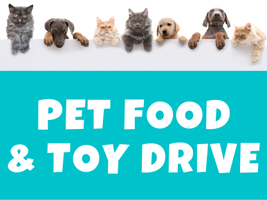 Pet Food & Toy Drive