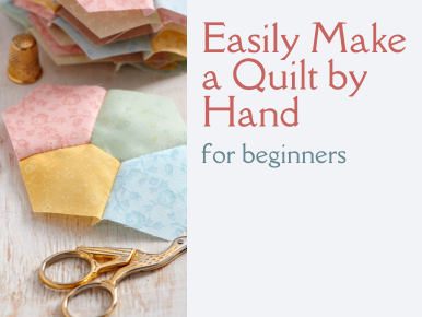 Easily make a quilt by hand for beginners.