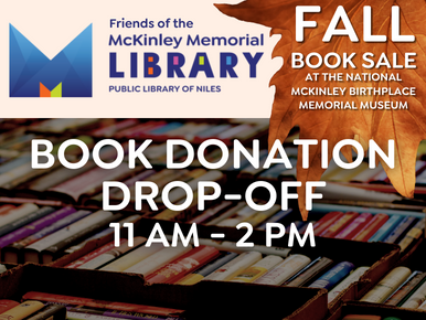 Friends Fall Book Sale DONATION DROP-OFF 11 AM - 2 PM