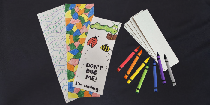 Bookmark craft supplies.