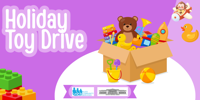 Illustration of a box of children's toys.