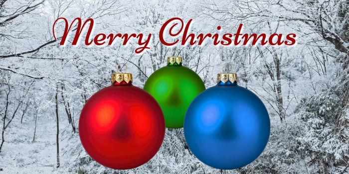 Merry Christmas.