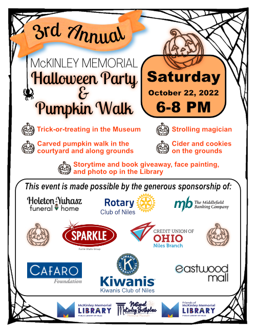 3rd Annual Halloween Party & Pumpkin Walk 2022 Flyer Picture