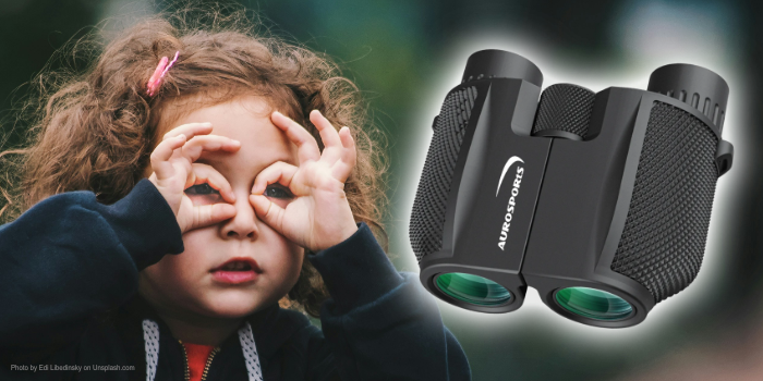 Binoculars.