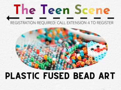 The Teen Scene Plastic Fused Bead Art