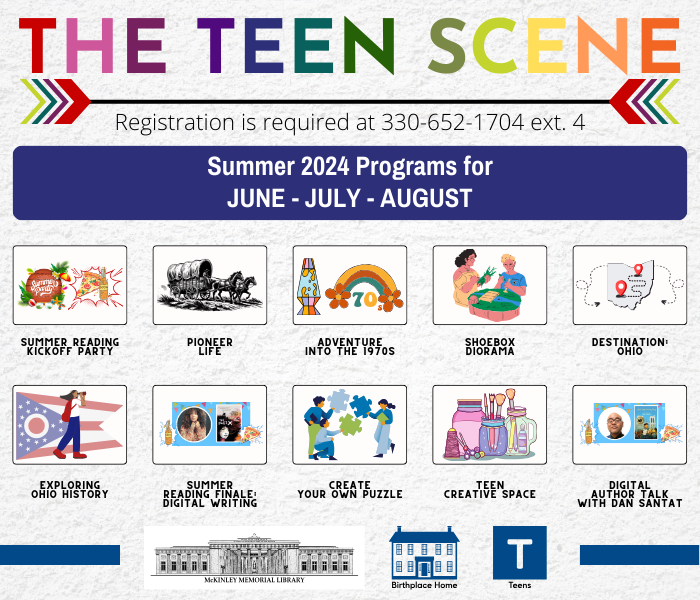 The Teen Scene Summer 2024 Programs